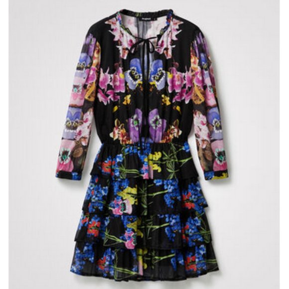 Desigual Dresses & Skirts - DESIGUAL M. Christian Lacroix orchid dress